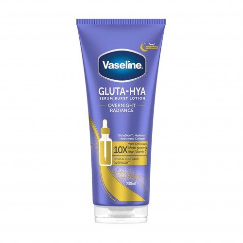 فازلين جلوتا هيا سيروم لوشن مرطب ليلي لإشراقة البشرة 200مل فازلين جلوتا هيا سيروم لوشن مرطب ليلي لإشراقة البشرة 200مل