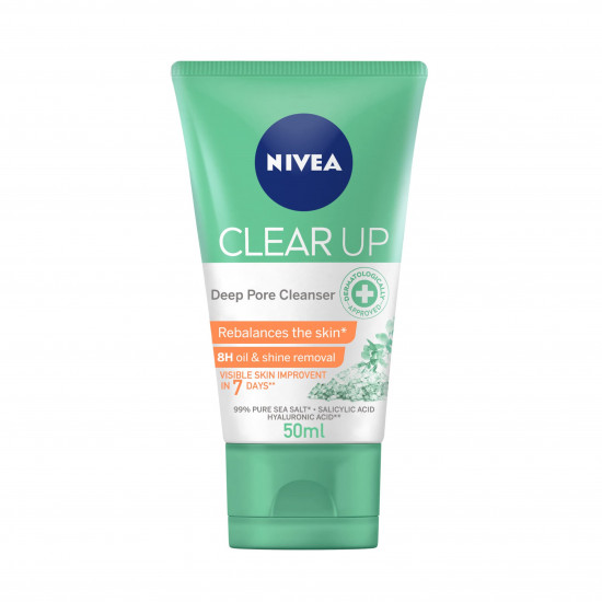 نيفيا، كلير اب، غسول للمسام العميقة، يزيل لمعان البشرة - 150 مل نيفيا، كلير اب، غسول للمسام العميقة، يزيل لمعان البشرة - 150 مل