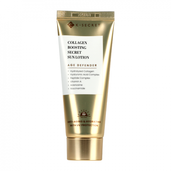 لوشن الحماية من الشمس كي سيكريت كولاجين بوستينج سيكريت بعامل حماية من الشمس +50 - 60 مل لوشن الحماية من الشمس كي سيكريت كولاجين بوستينج سيكريت بعامل حماية من الشمس +50 - 60 مل