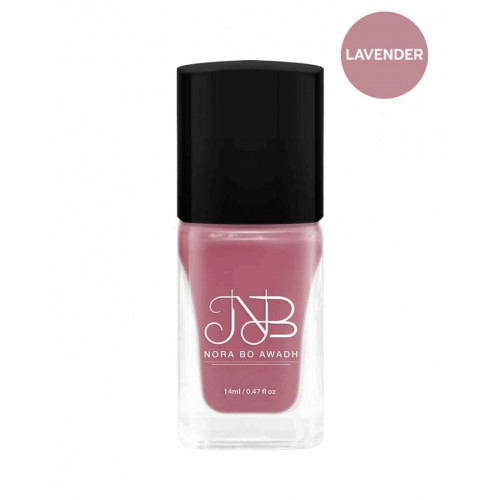 طلاء اظافر  من نورة بو عوض لون- لافندر طلاء اظافر  من نورة بو عوض لون- لافندر