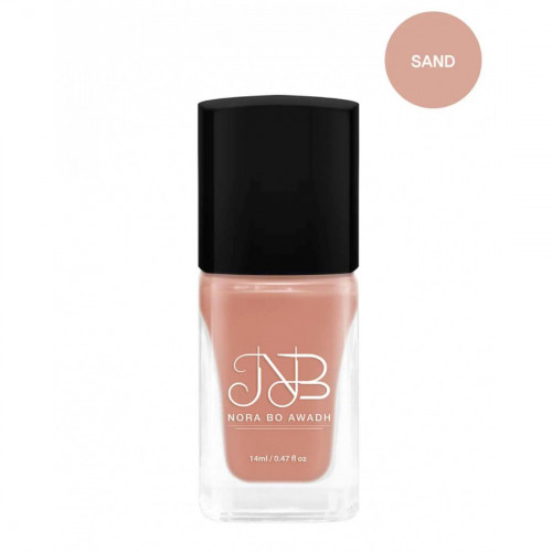طلاء اظافر  من نورة بو عوض لون- ساند