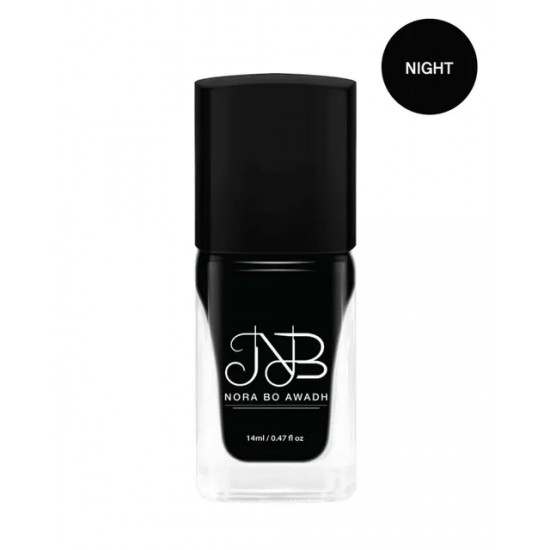 طلاء اظافر  من نورة بو عوض لون- نايت