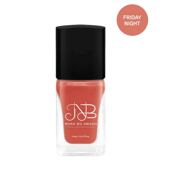 طلاء اظافر  من نورة بو عوض لون- فرايدي نايت