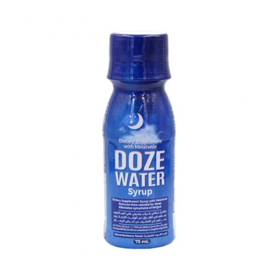مكمل غذائي دوز ووتر مع الميلاتونين - 75 مل مكمل غذائي دوز ووتر مع الميلاتونين - 75 مل