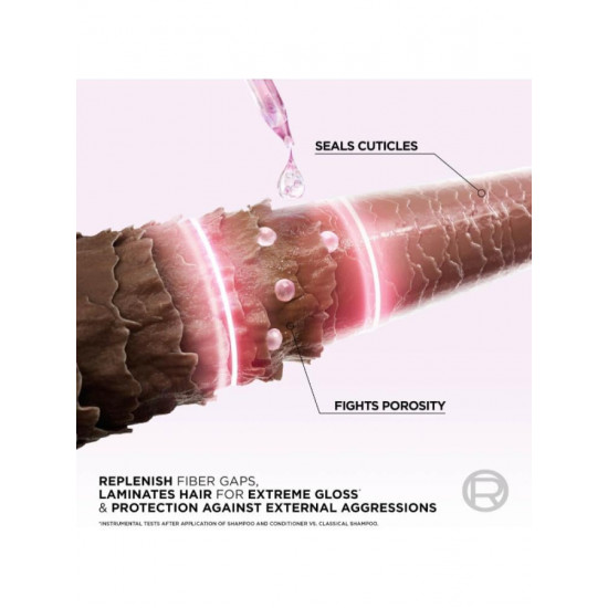 بلسم الفيف جليكوليك جلوس مثبت اللمعان للشعر الباهت من لوريال باريس - 360 مل بلسم الفيف جليكوليك جلوس مثبت اللمعان للشعر الباهت من لوريال باريس - 360 مل