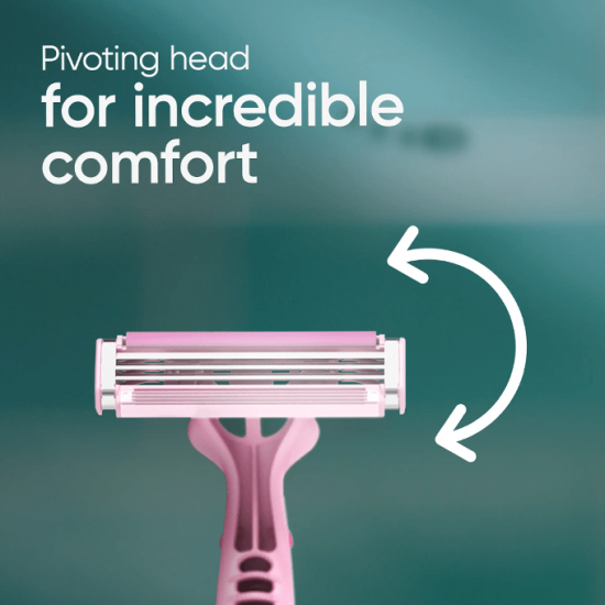 ماكينة حلاقة جيليت سيمبلي فينوس ثلاثية الشفرات للاستخدام مرة واحدة - 3 قطع ماكينة حلاقة جيليت سيمبلي فينوس ثلاثية الشفرات للاستخدام مرة واحدة - 3 قطع