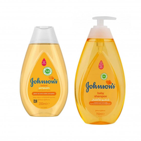 عرض جونسون ، شامبو للأطفال 750 مل + شامبو جونسون 200 مل عرض جونسون ، شامبو للأطفال 750 مل + شامبو جونسون 200 مل