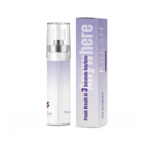 بخاخ سكوبان بنكهة العنب المنعش للنفس 20مل بخاخ سكوبان بنكهة العنب المنعش للنفس 20مل