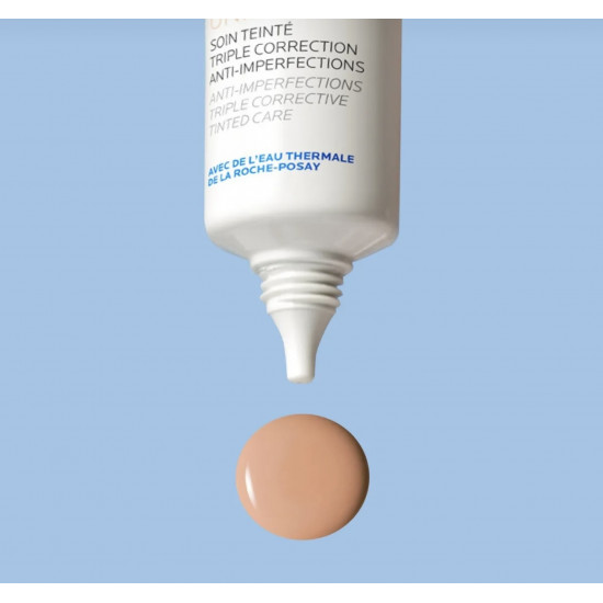 كريم ملون لمعالجة حب الشباب من لاروش بوزيه - 40مل