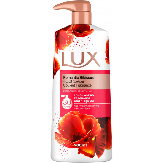 غسول الجسم من لوكس رومانسية الكركديه ٣٠ ساعة ٧٠٠ مل غسول الجسم من لوكس رومانسية الكركديه ٣٠ ساعة ٧٠٠ مل