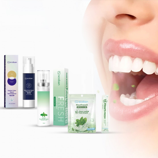 المجموعة الفائقة من سكوبان لاسنان لامعة ونفس منعش المجموعة الفائقة من سكوبان لاسنان لامعة ونفس منعش