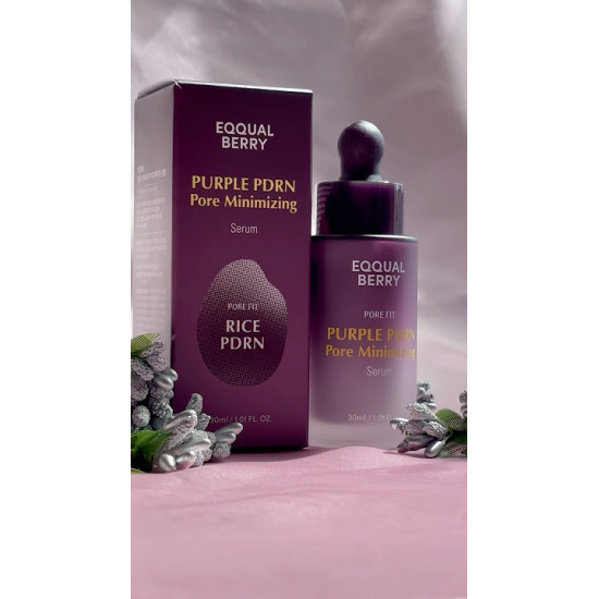 سيروم PDRN الأرجواني لتقليص المسام من اكوال بيري 30مل سيروم PDRN الأرجواني لتقليص المسام من اكوال بيري 30مل