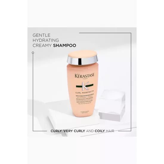 شامبو كيرل مانيفستو المرطب للشعر المجعد من كيراستس 250مل شامبو كيرل مانيفستو المرطب للشعر المجعد من كيراستس 250مل