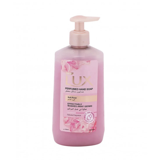 غسول يدين لوكس الورد الناعم 500 مل