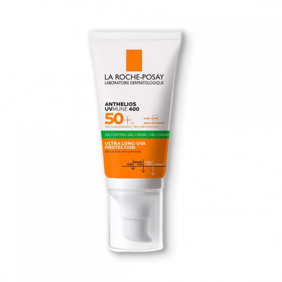 جل واقي شمس للبشرة الدهنية شديدة الحساسية للضوء 50+من لاروش بوزيه جل واقي شمس للبشرة الدهنية شديدة الحساسية للضوء 50+من لاروش بوزيه