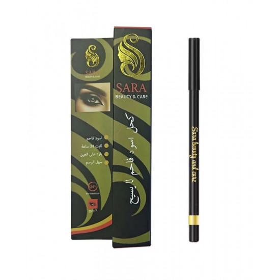 ساره بيوتي كحل كريمي اسود فاحم ضد الماء ساره بيوتي كحل كريمي اسود فاحم ضد الماء