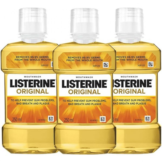 ليسترين غسول يومي للفم الأصلي - 250 مل ليسترين غسول يومي للفم الأصلي - 250 مل
