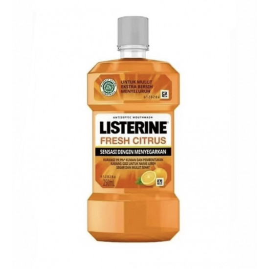 ليسترين الحمضيات الطازجة غسول يومي مطهر للفم و الاسنان 250مل ليسترين الحمضيات الطازجة غسول يومي مطهر للفم و الاسنان 250مل