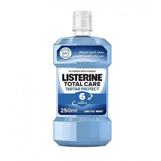 غسول الفم ليسترين للعناية الكاملة بالجير 250مل غسول الفم ليسترين للعناية الكاملة بالجير 250مل