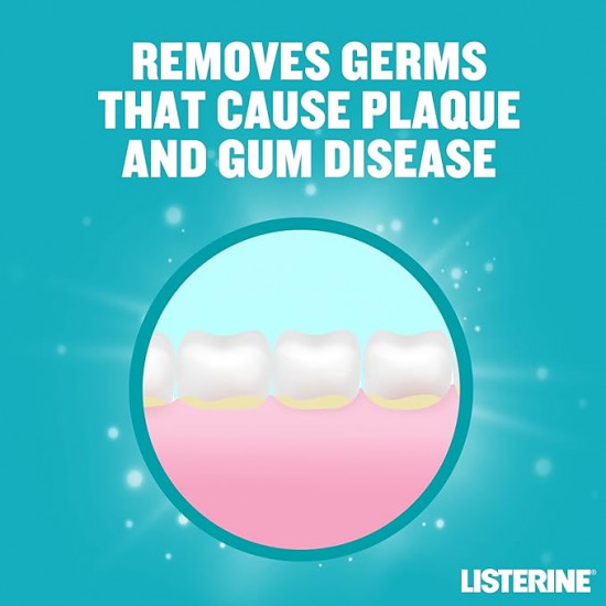 ليسترين غسول فم مطهر بالنعناع المنعش 250مل ليسترين غسول فم مطهر بالنعناع المنعش 250مل