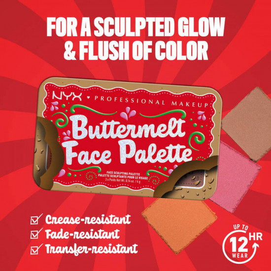 لوحة زبدة الوجه - أحمر خدود برونزي من نيكس لوحة زبدة الوجه - أحمر خدود برونزي من نيكس