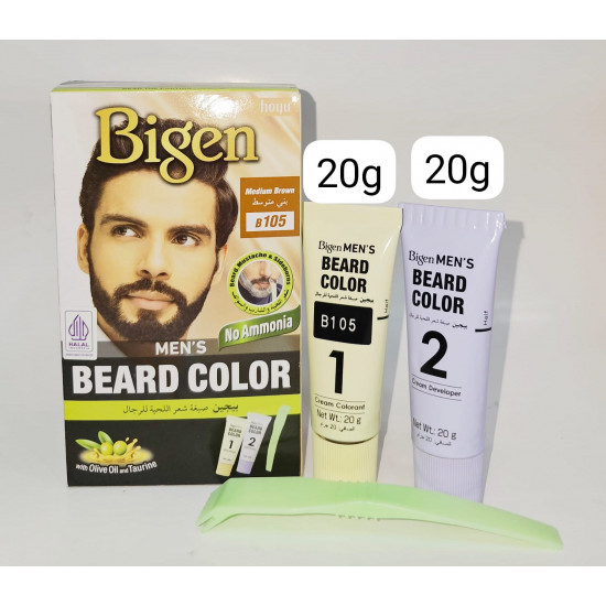 صبغة شعر اللحية للرجال من بيجين b105 صبغة شعر اللحية للرجال من بيجين b105