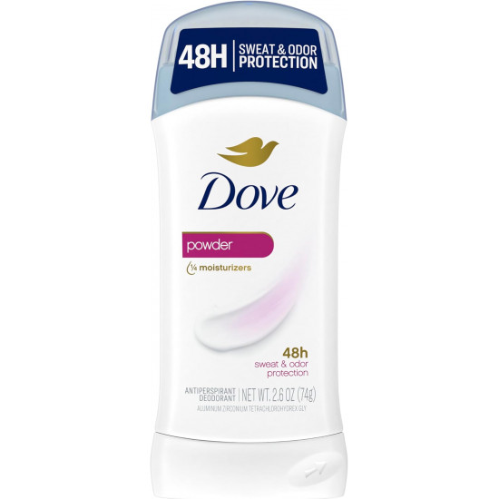 مزيل عرق دوف بودرة غير مرئية صلبة مضادة للتعرق 74ج