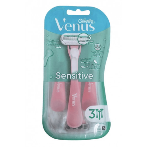جيليت فينوس للبشرة الحساسة 3 شفرات 
