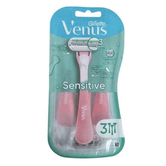 جيليت فينوس للبشرة الحساسة 3 شفرات 