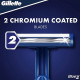 شفرات جيليت بلو 2 للرجال للاستخدام مرة واحدة - 5 قطع