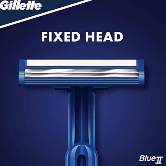 شفرات جيليت بلو 2 للرجال للاستخدام مرة واحدة - 5 قطع