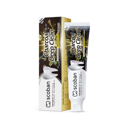 معجون أسنان سكوبان للتنظيف العميق بالفحم معجون أسنان سكوبان للتنظيف العميق بالفحم