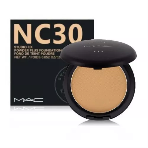 بودرة أساس ماك مضغوطه ستوديو فيكس NC30 بودرة أساس ماك مضغوطه ستوديو فيكس NC30