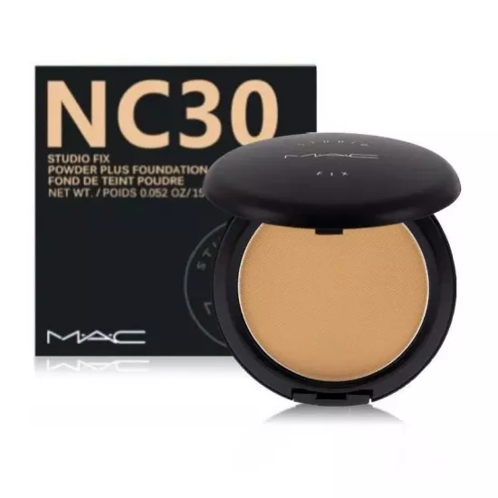 بودرة أساس ماك مضغوطه ستوديو فيكس NC30 بودرة أساس ماك مضغوطه ستوديو فيكس NC30