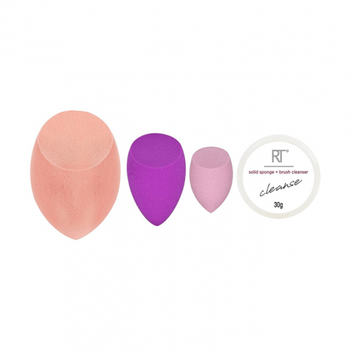 مجموعة إسفنج ميركل من ريل تكنيك إصدار محدود + منظف - 4 قطع مجموعة إسفنج ميركل من ريل تكنيك إصدار محدود + منظف - 4 قطع