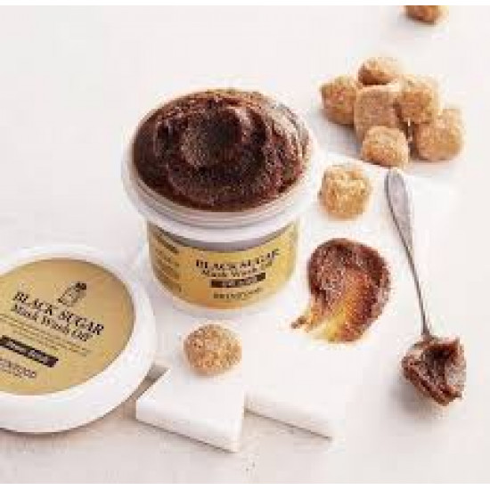 قناع الوجه بالسكر الأسود من سكن فود - 100غ قناع الوجه بالسكر الأسود من سكن فود - 100غ