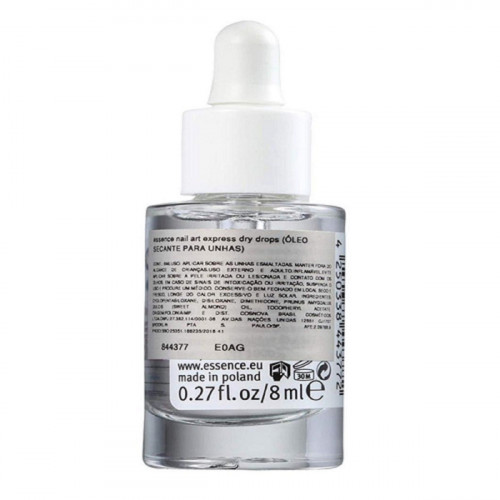 قطرات أظافر الفنون اكسبرس لتجفيف الأظافر شفاف من اسنس