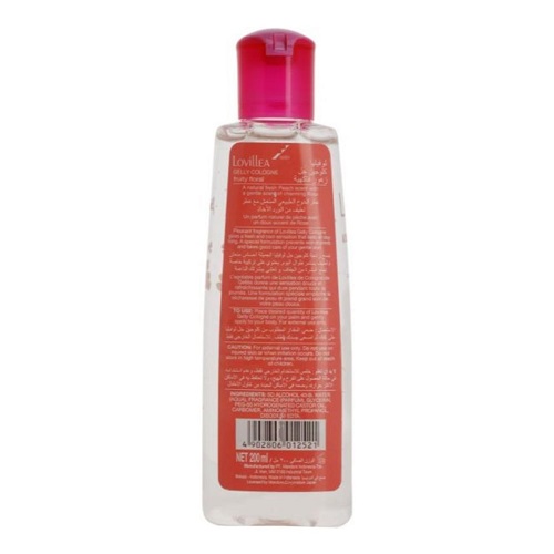 بخاخ ماء كولونيا جيلي كولونيا فروتي فلورال - 200مل بخاخ ماء كولونيا جيلي كولونيا فروتي فلورال - 200مل