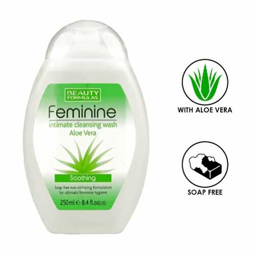 غسول نسائي مرطب للمناطق الحساسة بالصبار من بيوتي فورميلاز - 250مل غسول نسائي مرطب للمناطق الحساسة بالصبار من بيوتي فورميلاز - 250مل