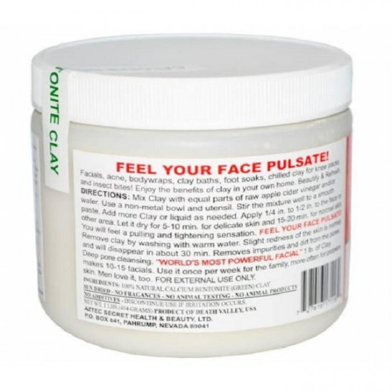 مسحوق الطين الهندي من ازتيك سيكريت 454غ مسحوق الطين الهندي من ازتيك سيكريت 454غ