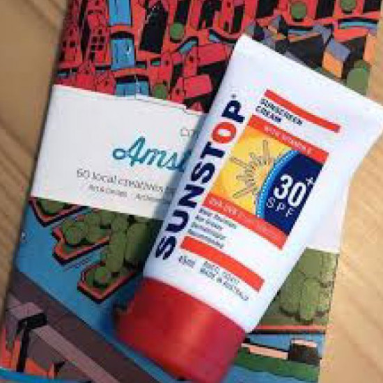 كريم واقي شمس بعامل حماية 30 SPF بفيتامين إي من صن ستوب - 120 مل كريم واقي شمس بعامل حماية 30 SPF بفيتامين إي من صن ستوب - 120 مل