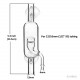 Glass CO2 Atomizer Diffuser Glass CO2 Atomizer Diffuser