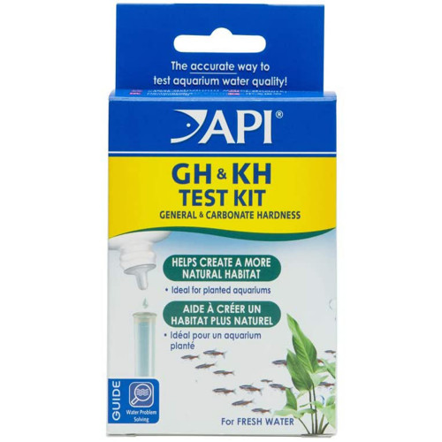 مجموعة قياس GH&KH لجميع أحواض الأسماك - API GH&KH Test