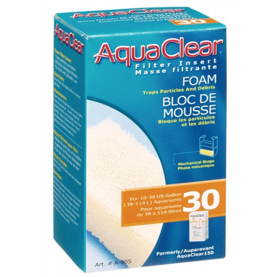 أسفنج جودة عالية بعدة أحجام - AquaClear Foam Filter Insert أسفنج جودة عالية بعدة أحجام - AquaClear Foam Filter Insert