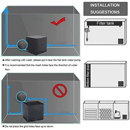 المكعب السحري مصنوع بطريقة مبتكرة للأحواض الكبيرة - Eco Water Purifier Cube المكعب السحري مصنوع بطريقة مبتكرة للأحواض الكبيرة - Eco Water Purifier Cube