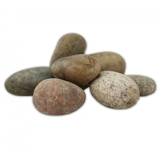 صخور ملساء بأحجام وألوان مختلفة - Smooth round boulders صخور ملساء بأحجام وألوان مختلفة - Smooth round boulders