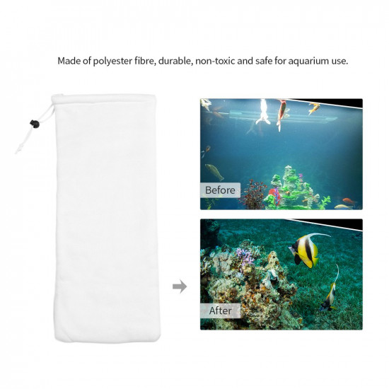 كيس قطني ناعم لتنقية ماء حوض الأسماك - Filter Socks Bag كيس قطني ناعم لتنقية ماء حوض الأسماك - Filter Socks Bag