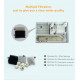 الحوض الكيوت المميز مع فلتر وإضاءة USB من شركة - QANVEE CUTE aquarium الحوض الكيوت المميز مع فلتر وإضاءة USB من شركة - QANVEE CUTE aquarium