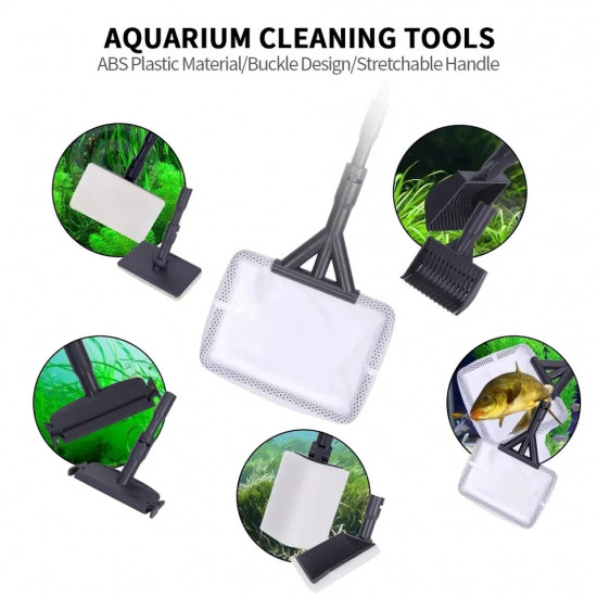 مجموعة الصيانة 6 في 1 - full aquarium cleaner مجموعة الصيانة 6 في 1 - full aquarium cleaner