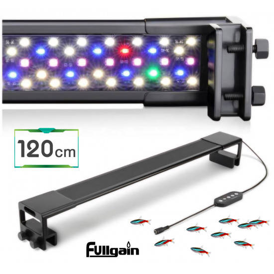 إضاءة LED WRGB مع أستاند بحجم 120 سم - Fullgain إضاءة LED WRGB مع أستاند بحجم 120 سم - Fullgain
